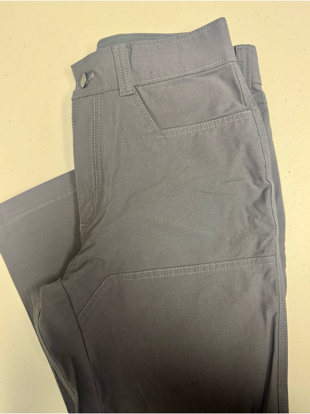 Kirkland Signature Gray Cargo Work Pants